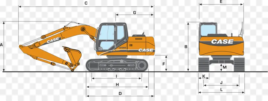 Ekskavatör Şeması，Yapı PNG