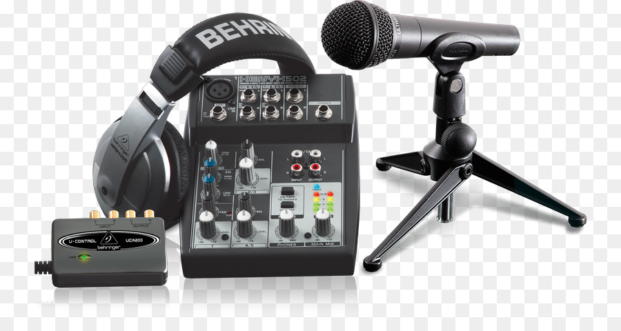 Mikrofon，Behringer Xenyx 302usb PNG