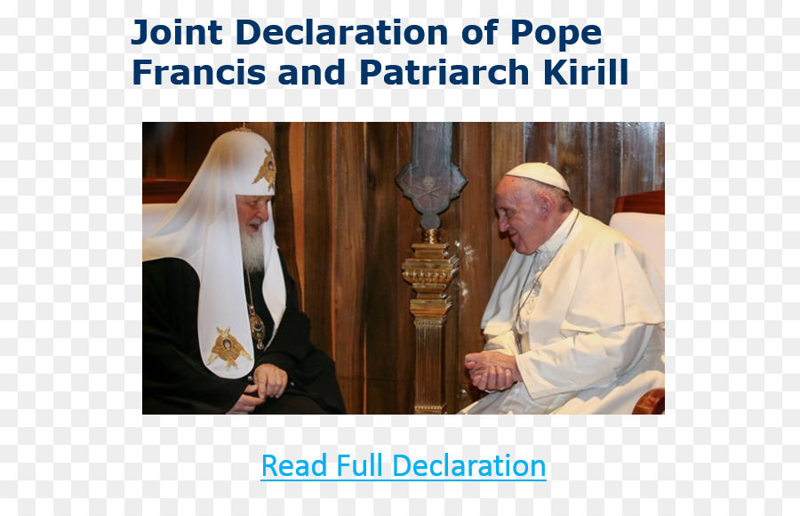 Papa Francis Ve Patrik Kirill Ortak Deklarasyonu，Amerika Birleşik Devletleri PNG