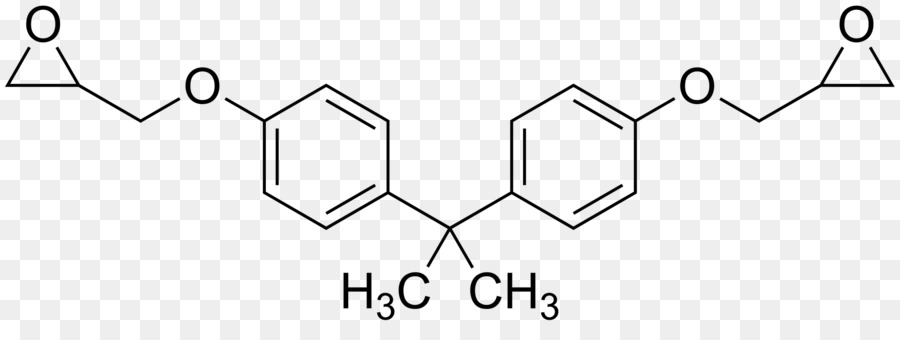 Bisfenol A，Bisfenol A Diglycidyl Ether PNG
