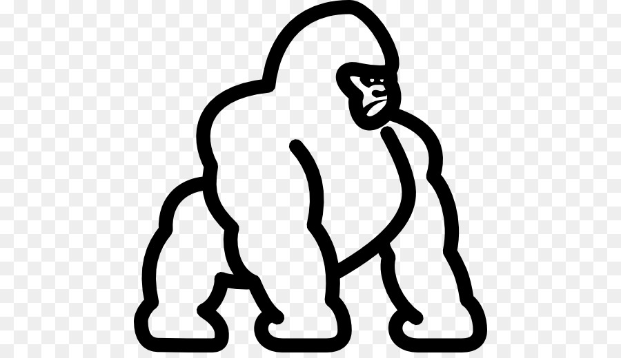 Goril，Bilgisayar Simgeleri PNG