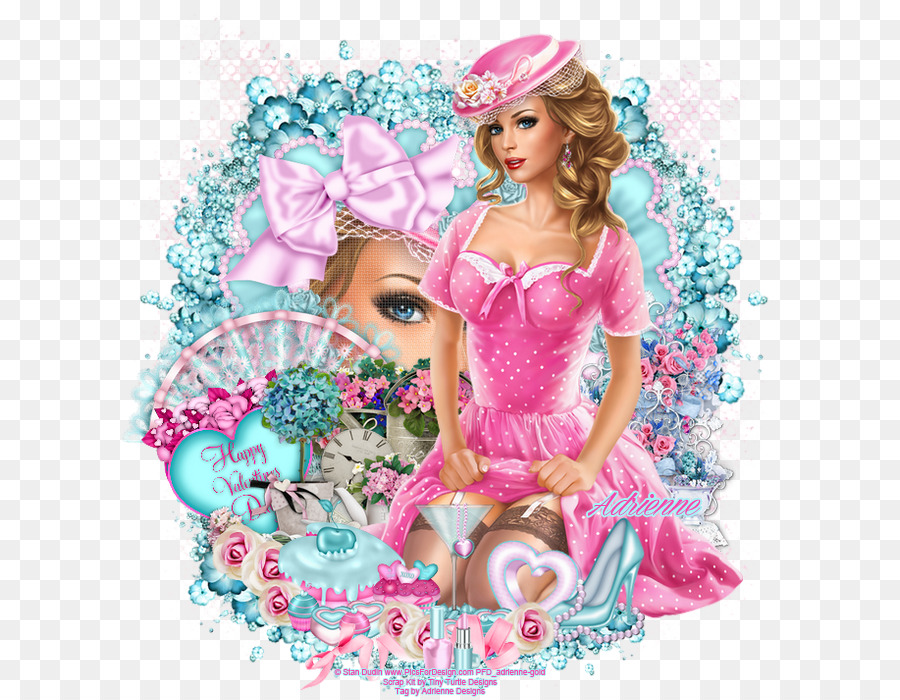 Barbie，Pembe M PNG