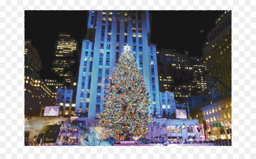 Noel Ağacı，Rockefeller Center Noel Ağacı PNG