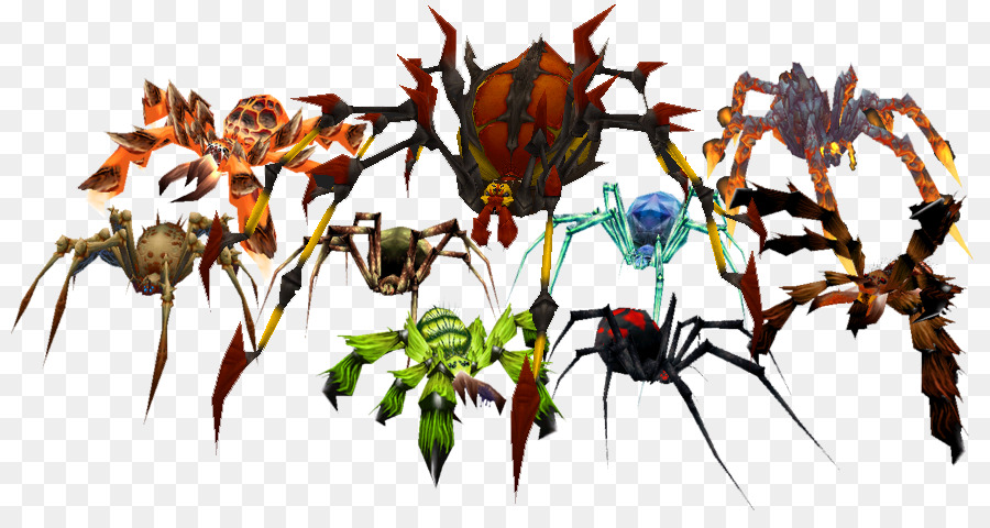 örümcek，Warcraft Tufan Dünya PNG