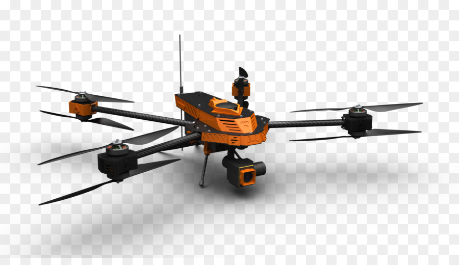 Turuncu Drone，Kamera PNG