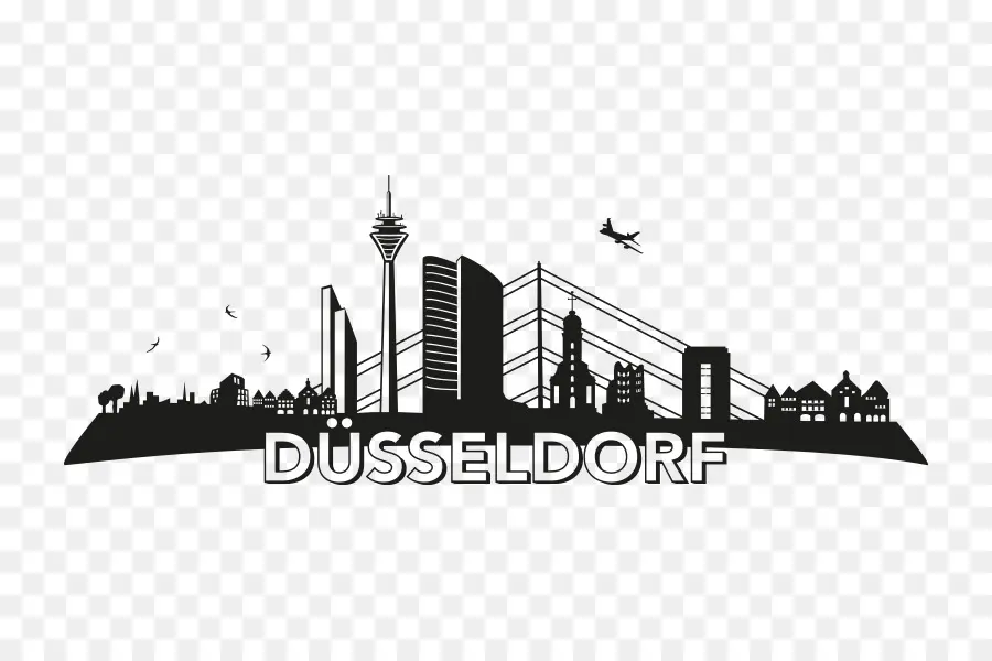 Düsseldorf Manzarası，Almanya PNG