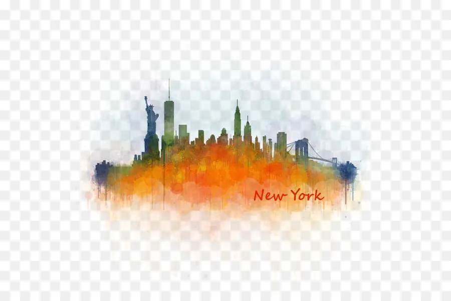 New York Manzarası，Şehir Manzarası PNG