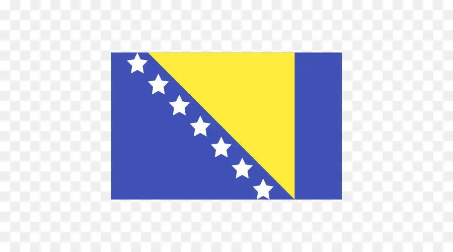 Bosna Hersek Bayrağı，ülke PNG