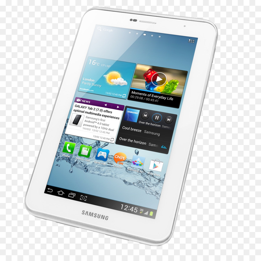 Samsung Galaxy Tab 2 101，Android PNG