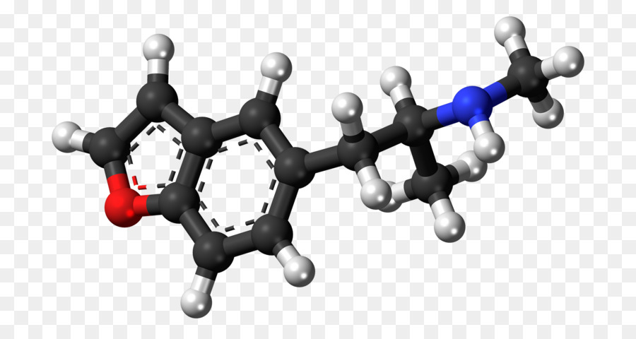 Amfetamin，Molekül PNG