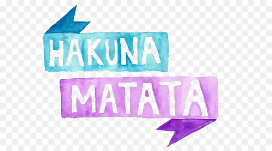 Hakuna Matata Metni，Alıntı PNG