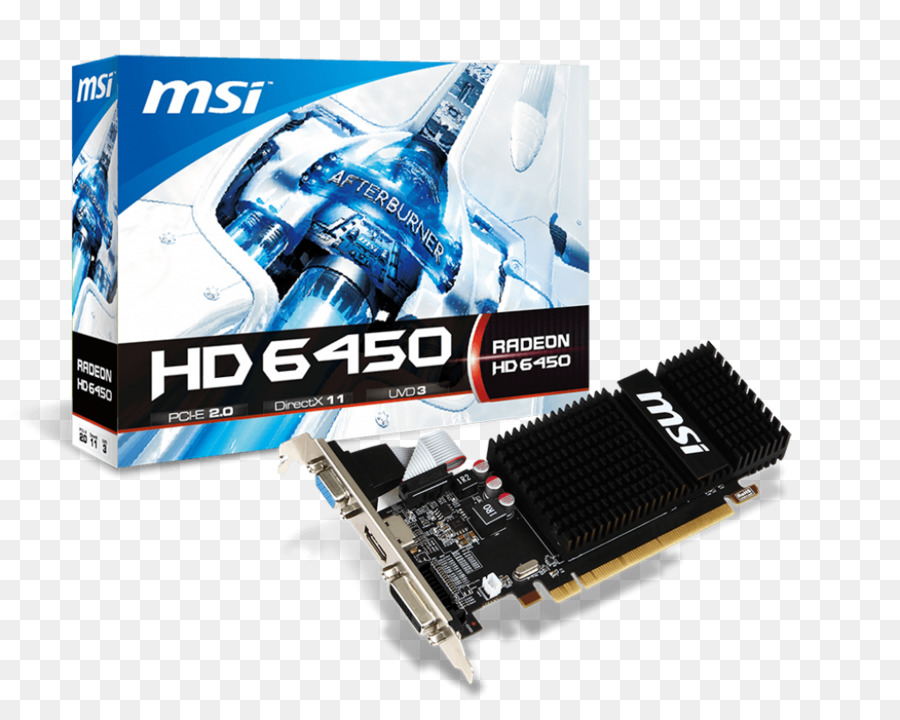 Grafik Video Bağdaştırıcısı Kartları，Amd Hd 6450 PNG