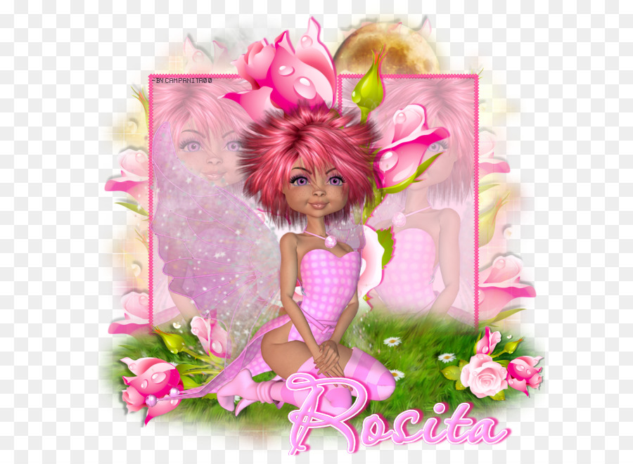 çiçek Tasarımı，Barbie PNG
