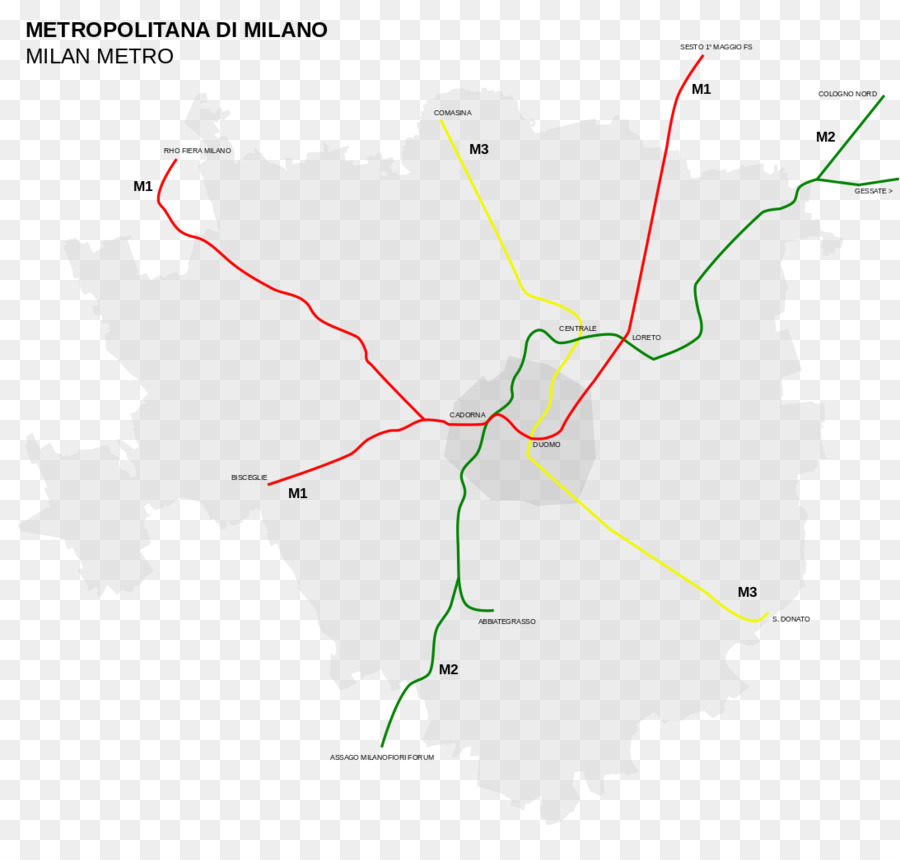 Hızlı Geçiş，Milan Metrosu PNG