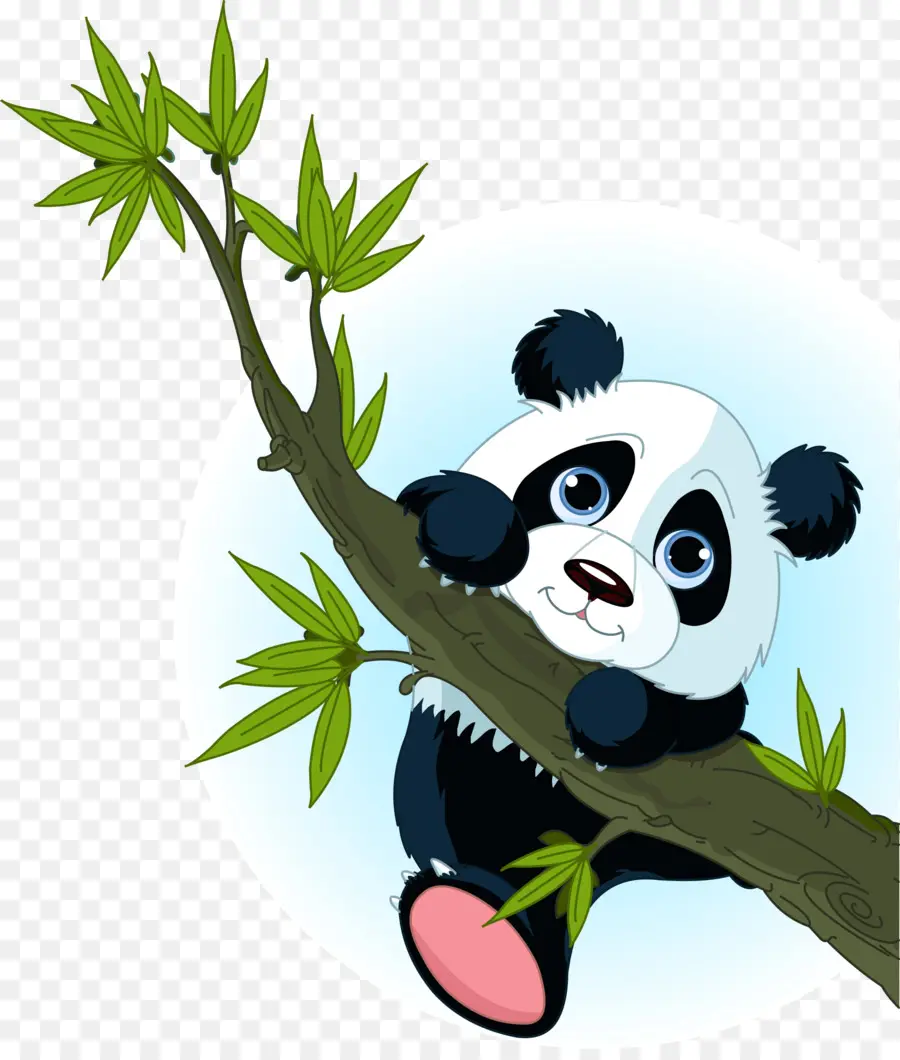 Karikatür Panda，Hayvan PNG