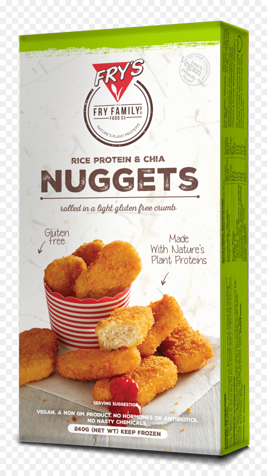 Tavuk Nugget，Veganizm PNG