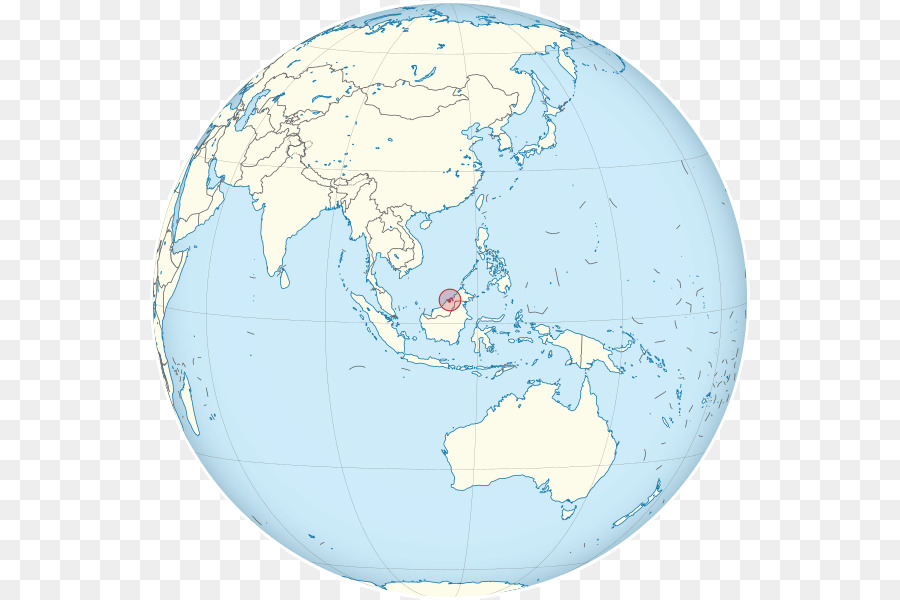 Bruneian İmparatorluğu，Harita PNG