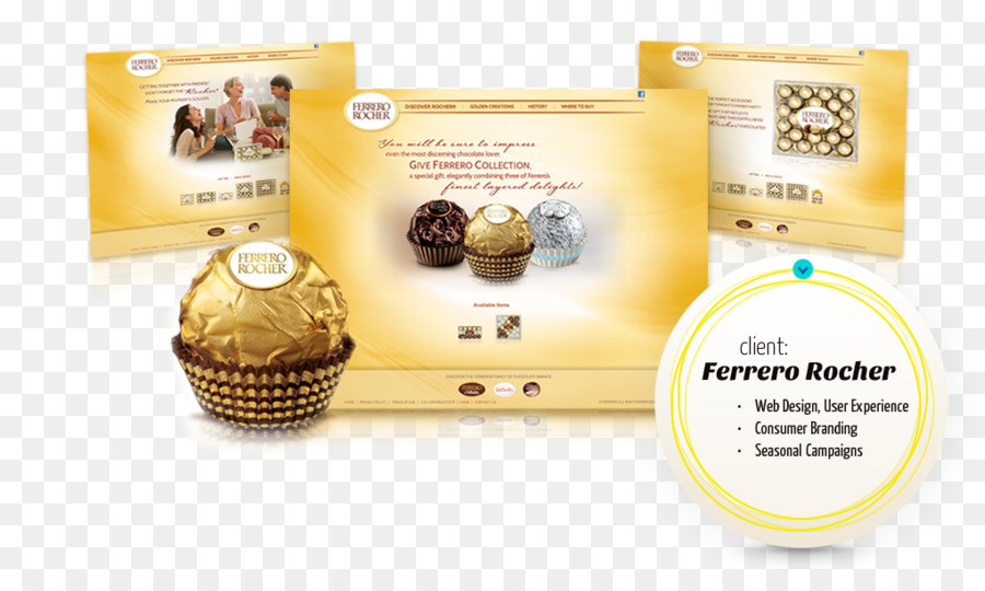 Ferrero Rocher，Gıda PNG