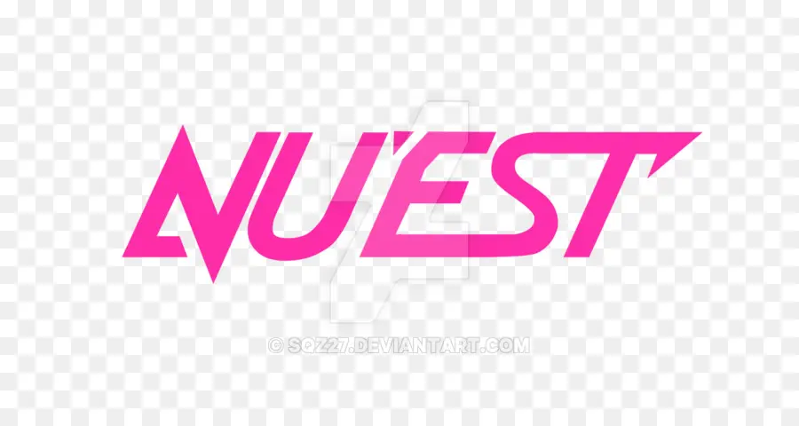 Nu'est Logosu，Pembe PNG