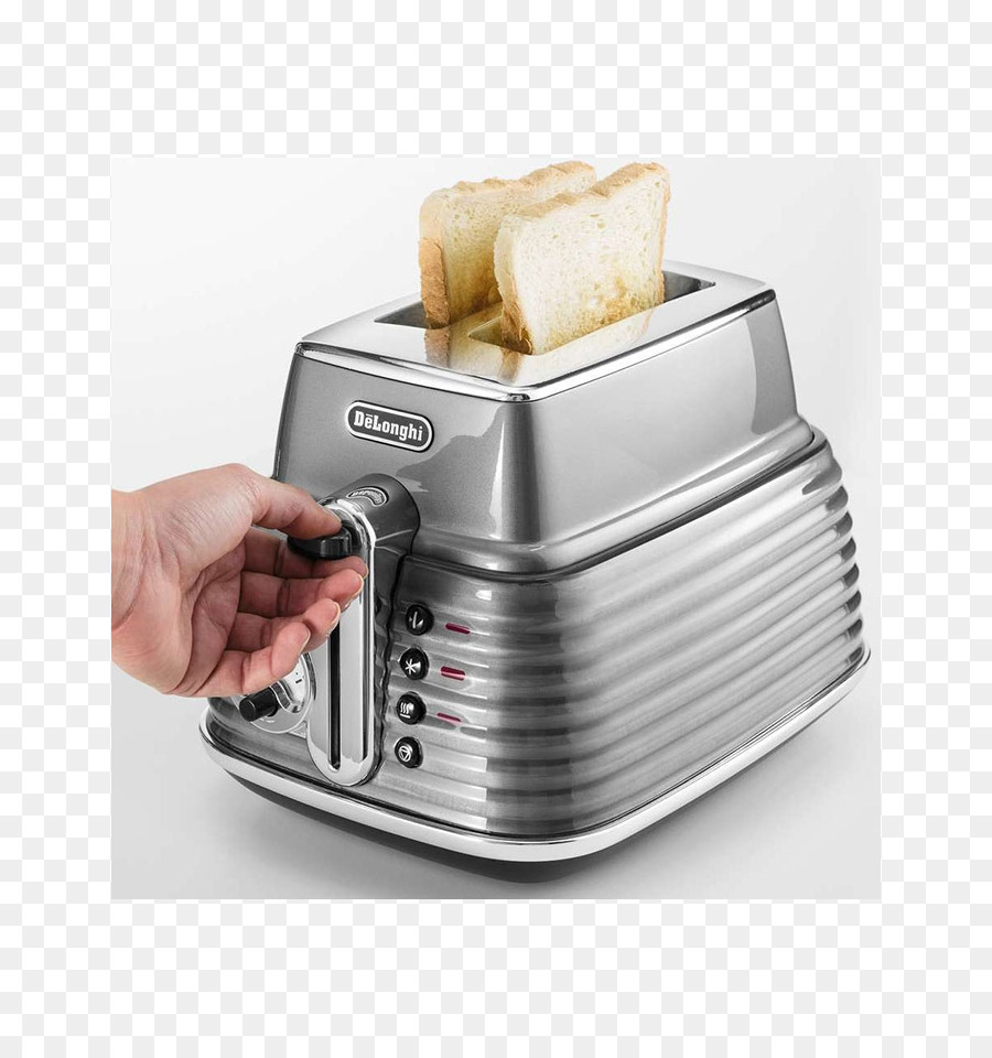 Tost Makinesi，De Longhi Ctz4003 Scultura 4 Dilim Tost PNG