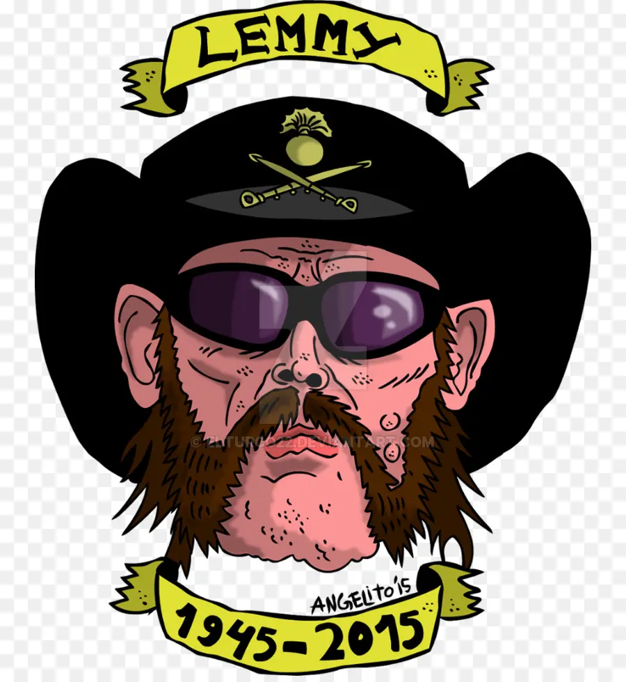 Lemmy Karikatürü，Portre PNG