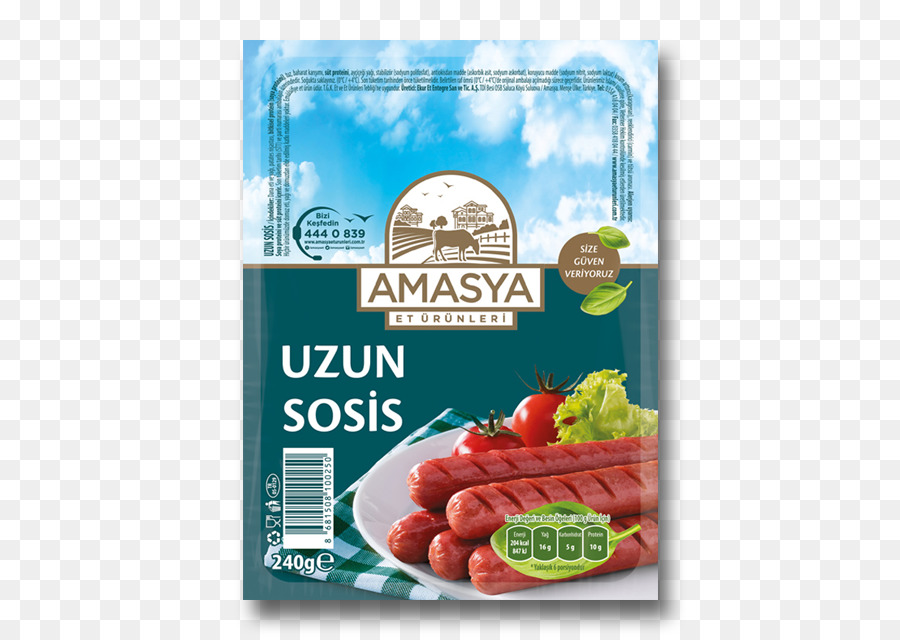 Amasya Sucuğu，Ambalajlama PNG