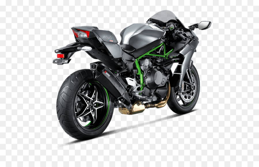 Kawasaki Ninja H2，Egzoz Sistemi PNG