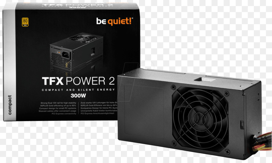 Güç Kaynağı ünitesi，80 Pc Güç Kaynağı Bequiet Tfx Güç 2 300 W Tfx Plus Bronz PNG