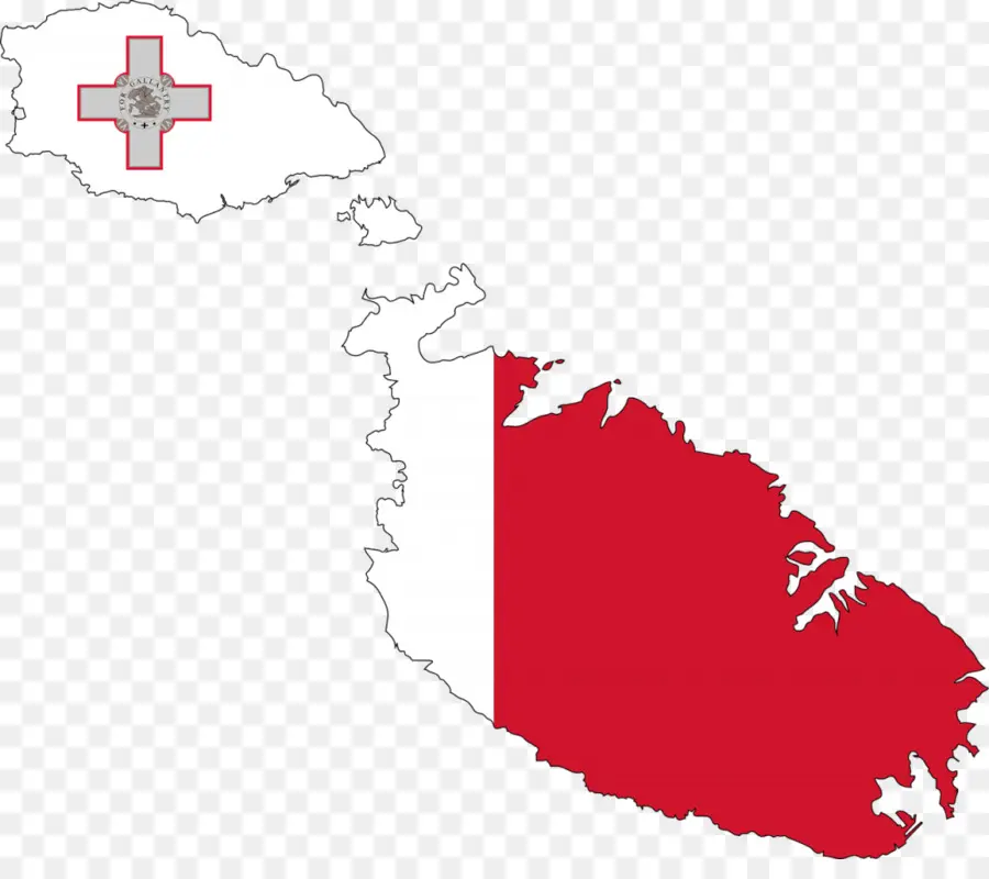 Malta，Malta Bayrağı PNG