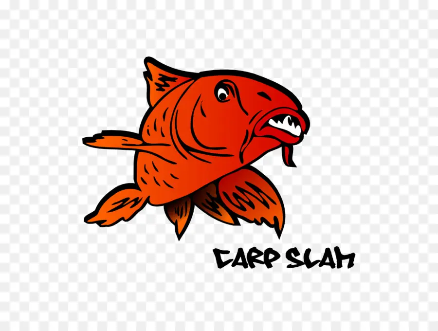 Sazan Slam Logosu，Balık PNG