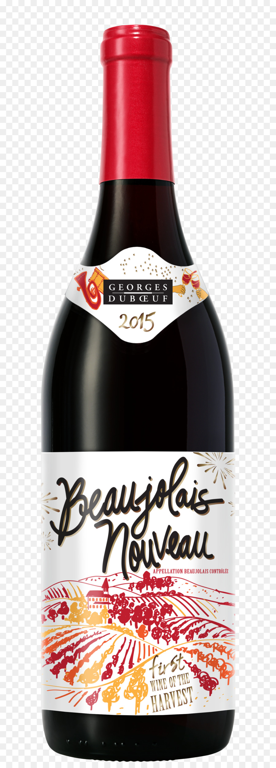 şarap，Beaujolais Nouveau PNG