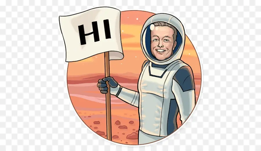 Bayraklı Astronot，Uzay PNG