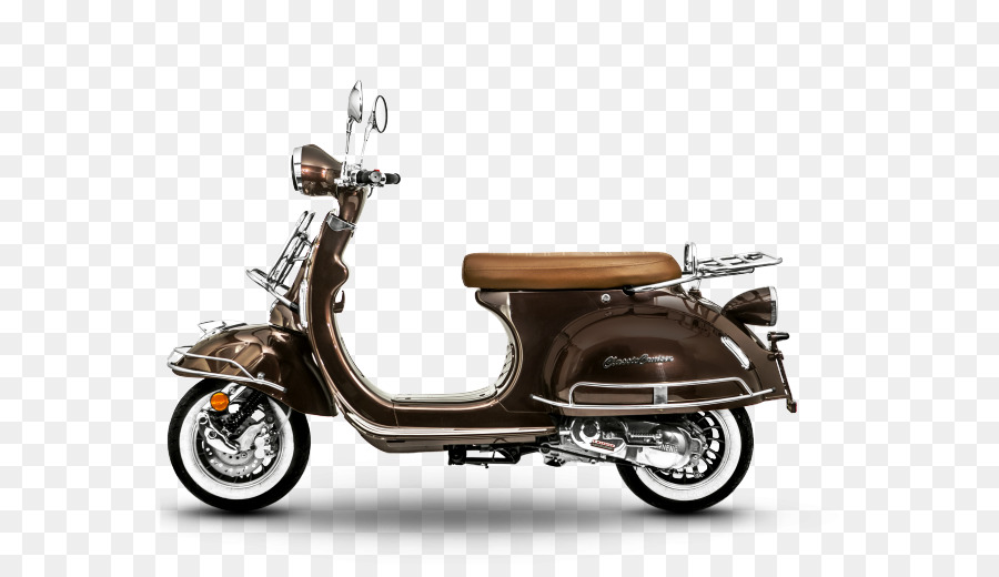 Kahverengi Scooter，Araç PNG