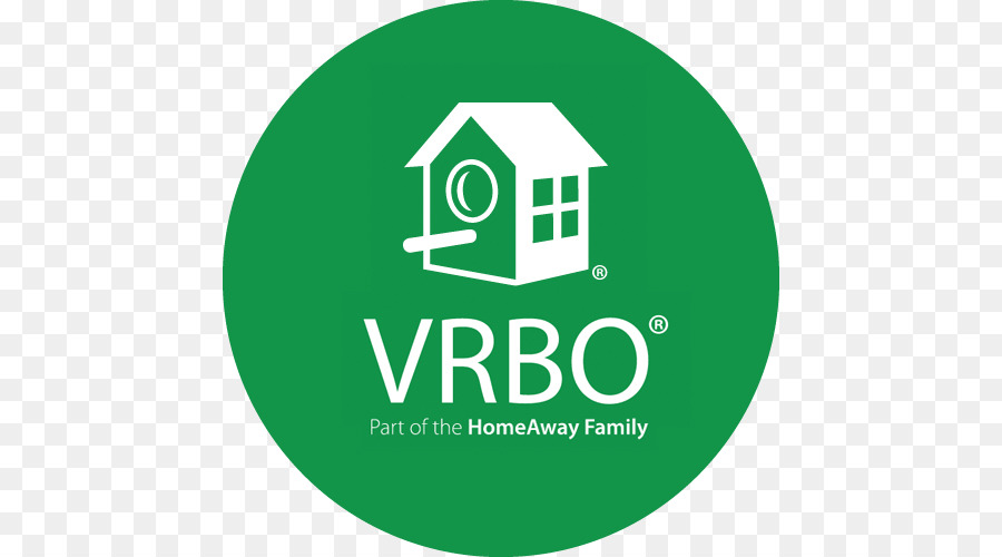 Vrbo Logosu，Yeşil Daire PNG