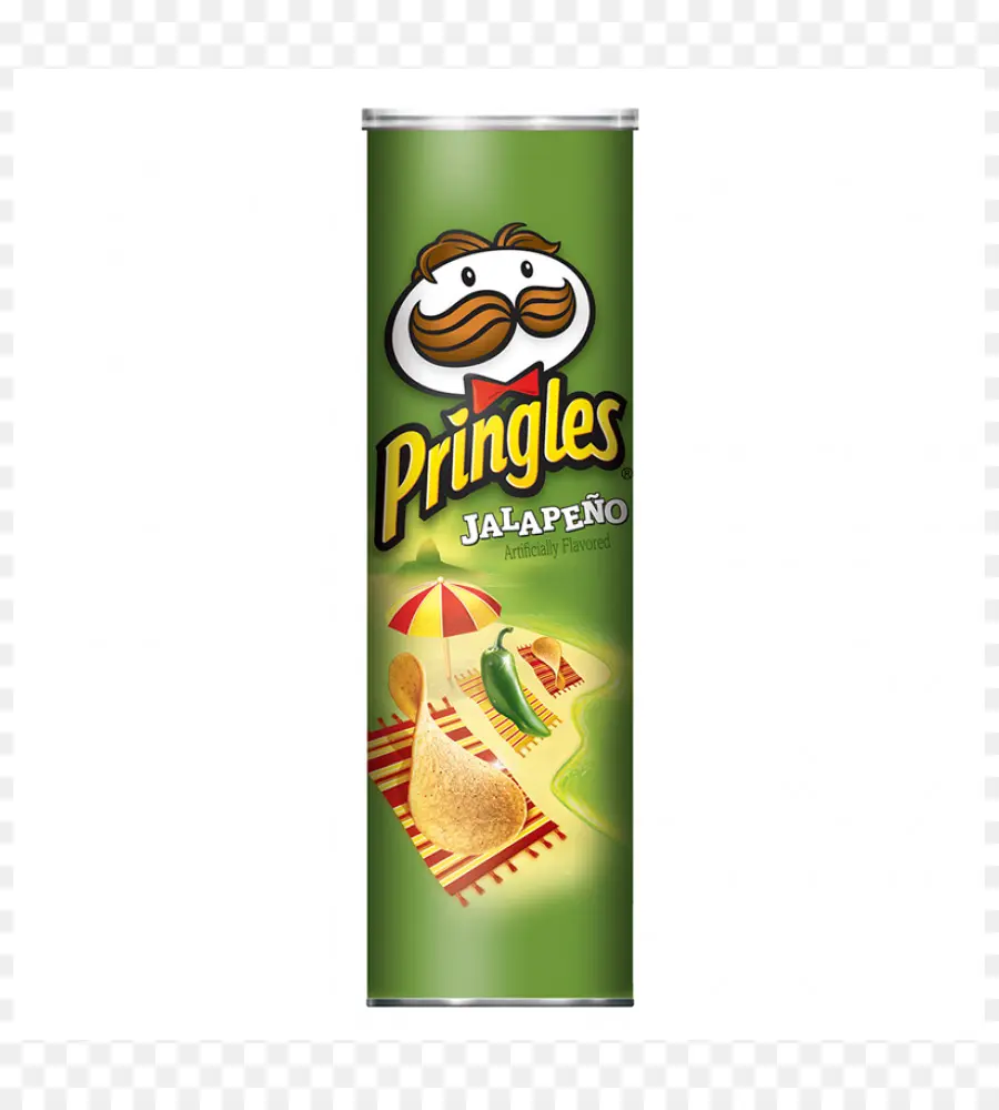 Pringles Jalapeno，Cips PNG