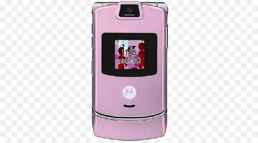 Pembe Kapaklı Telefon，Motorola'nın PNG