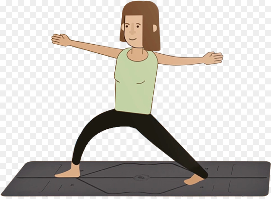 Yoga Yapan Kız，Egzersiz Yapmak PNG