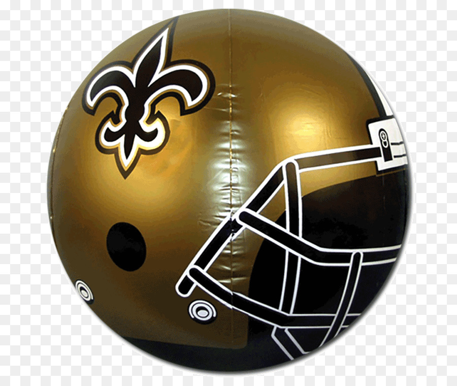 Amerikan Futbol Kask，New Orleans Saints PNG