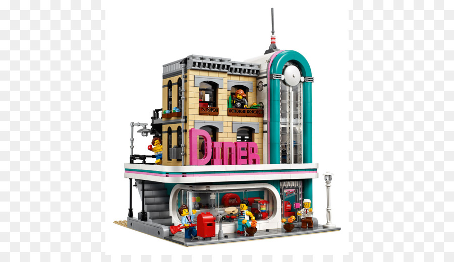 Lego 10100 Yaratıcısı Downtown Diner，Lego Yaratıcısı PNG