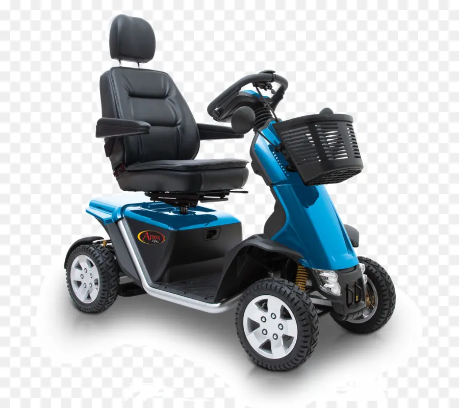 Mobilite Scooterı，Mavi PNG