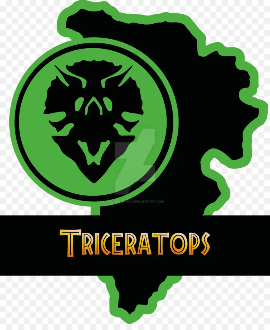 Triceratops Logosu，Dinozor PNG