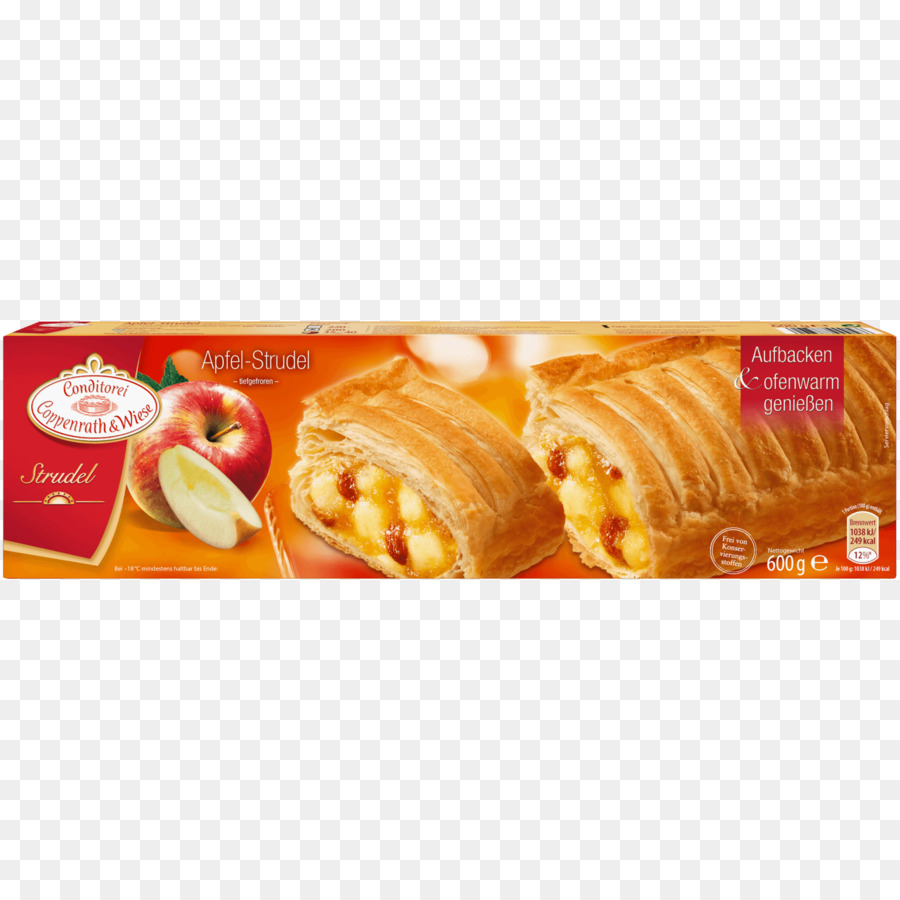 Danimarka Pastası，Elma Strudel PNG