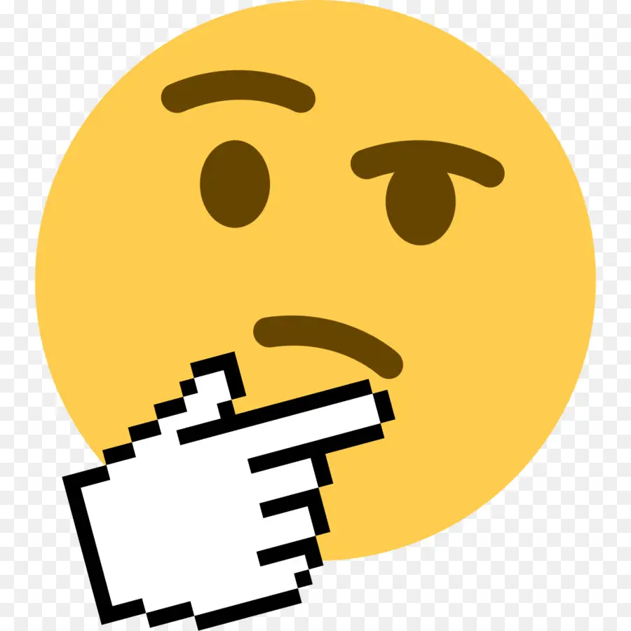 Düşünme Emojisi，Yüz PNG