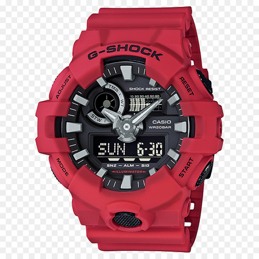 Kırmızı G Shock Saat，Saat PNG