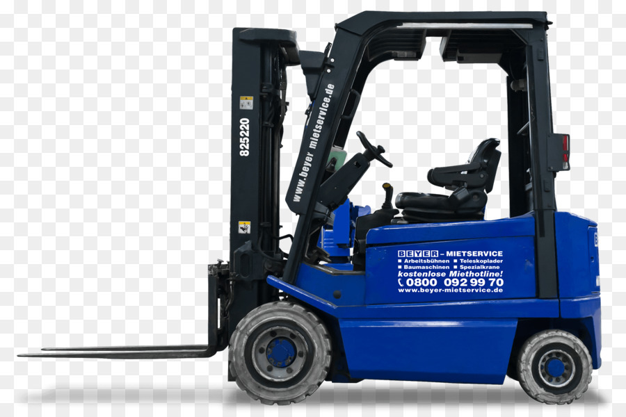 Mavi Forklift，Endüstriyel PNG