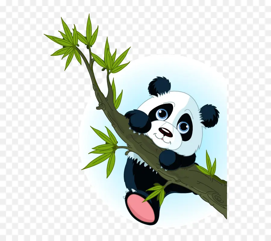 Karikatür Panda，Hayvan PNG