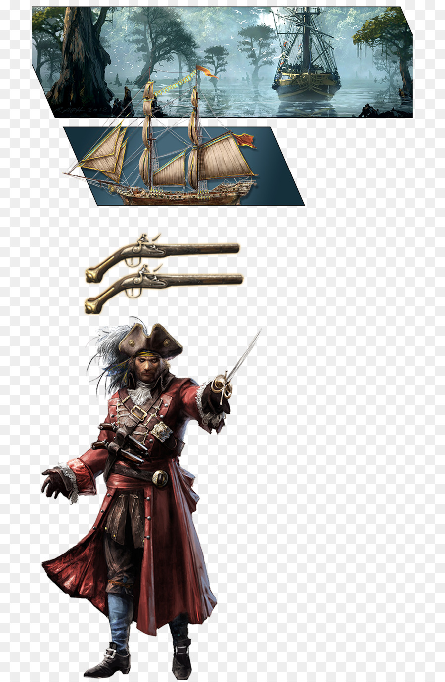 Assassin S Creed ıv Black Flag，Assassin S Creed Pirates PNG