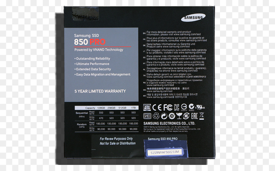 Dizüstü Bilgisayar，Samsung 850 Pro ııı Ssd PNG