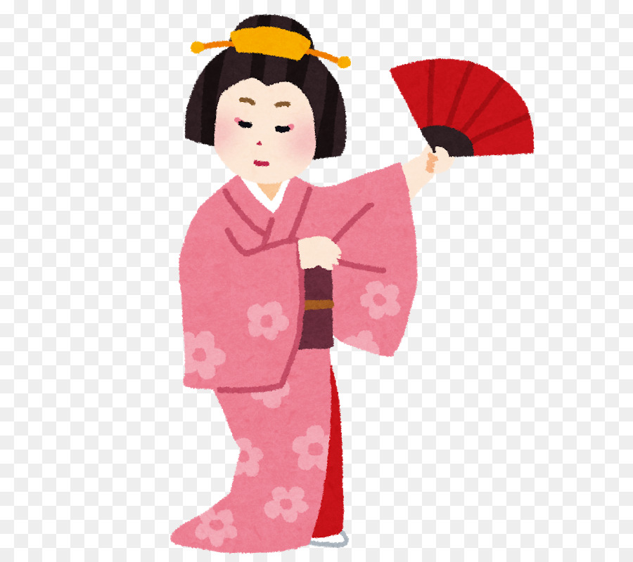 Geyşa，Kimono PNG