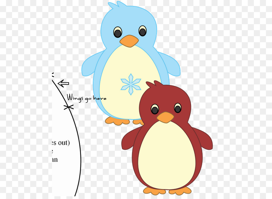 Penguenler，Mavi PNG